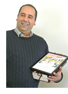 Houman Khakpour - årets arbejdsmiljørepræsentnt 2012